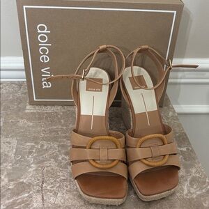 Dolce Vita Tan Espadrille Sandals